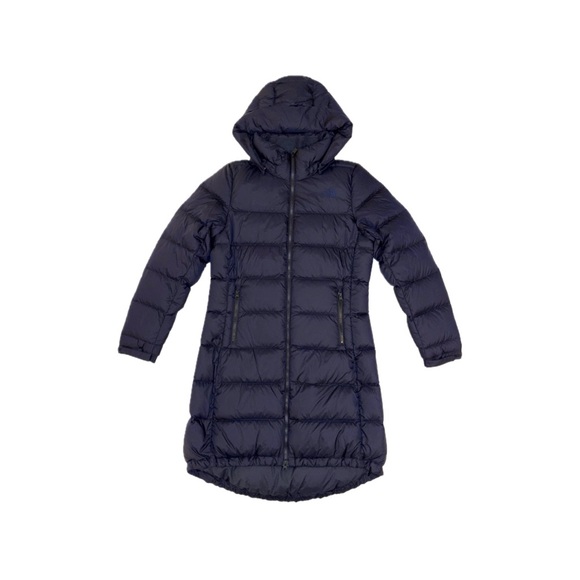 The North Face Jackets & Blazers - The North Face Metropolis Parka III Puffer Coat in Navy Blue – Small EUC